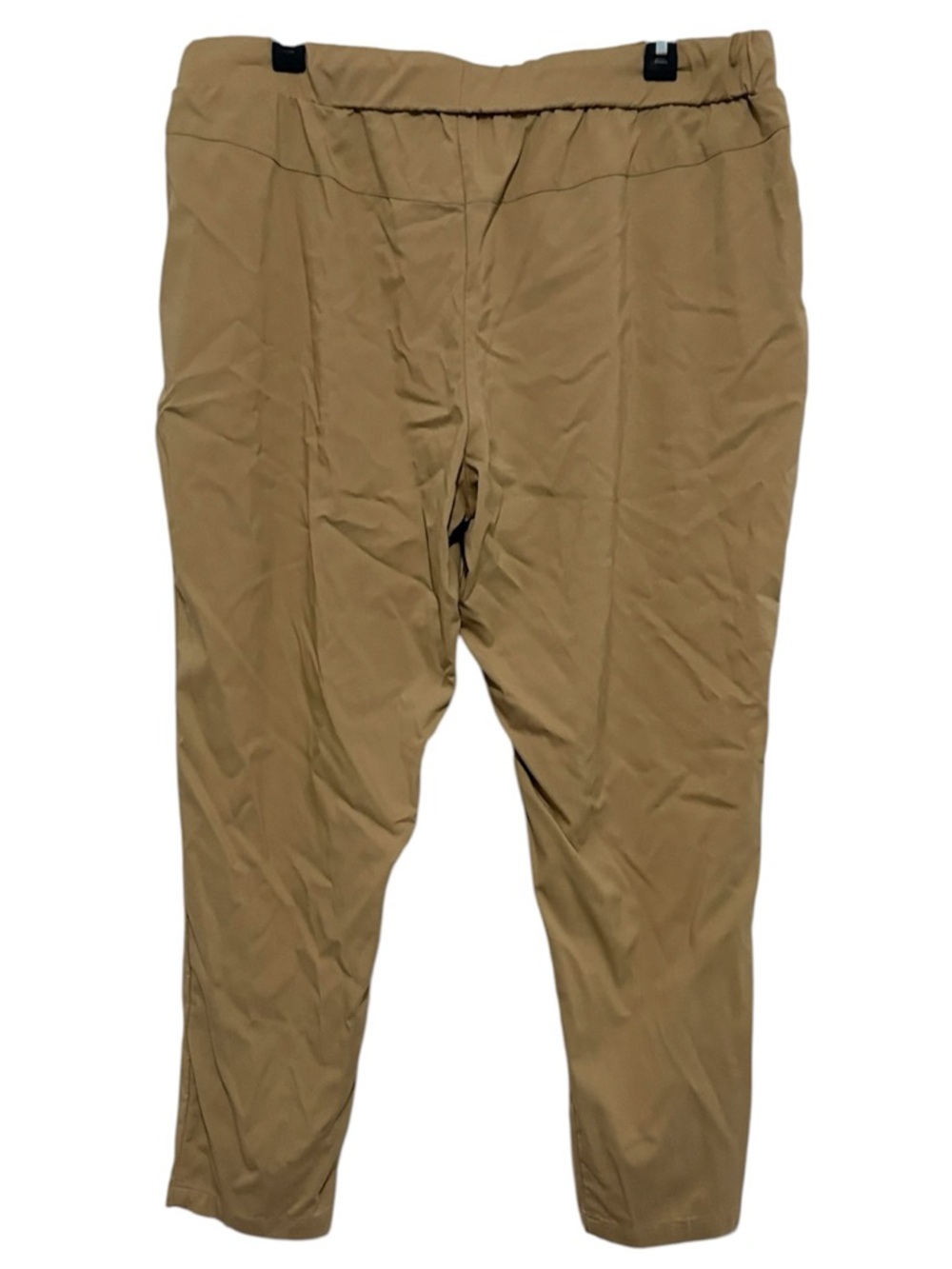 Women’s Casual Drawstring Pants - Tan - Picture 4 of 4